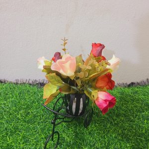 মেটাল রিক্সা ফ্লাওয়ার টব