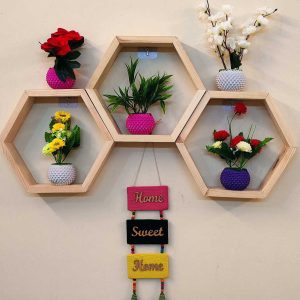 ওয়াল সেলফ হোম ডেকর